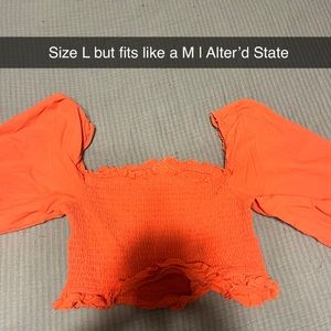 Alter’d State crop top